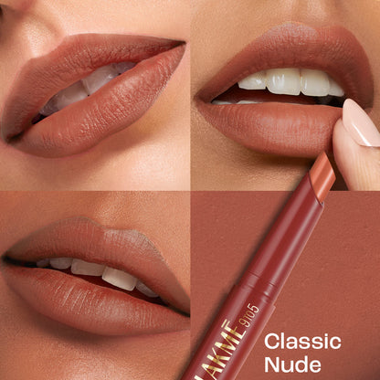 LAKME 9TO5 FOREVER MATTE LIP CRAYON CLASSIC NUDE 1.1G