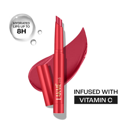 LAKME 9TO5 FOREVER MATTE LIP CRAYON RED AURORA 1.1G