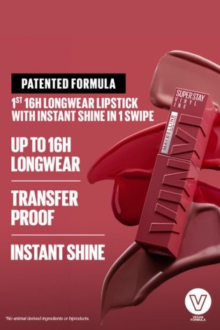 MAYBELLINE SUPER STAY VINYL INK 175 TEMPTING 4.2ML
