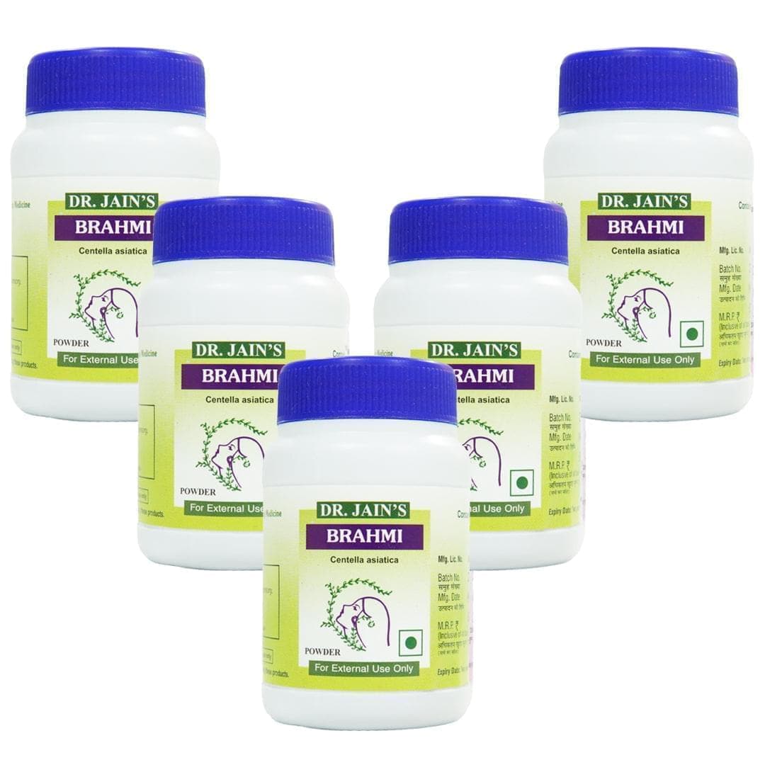 DR JAIN BRAHMI HERBAL POWDER 50GM