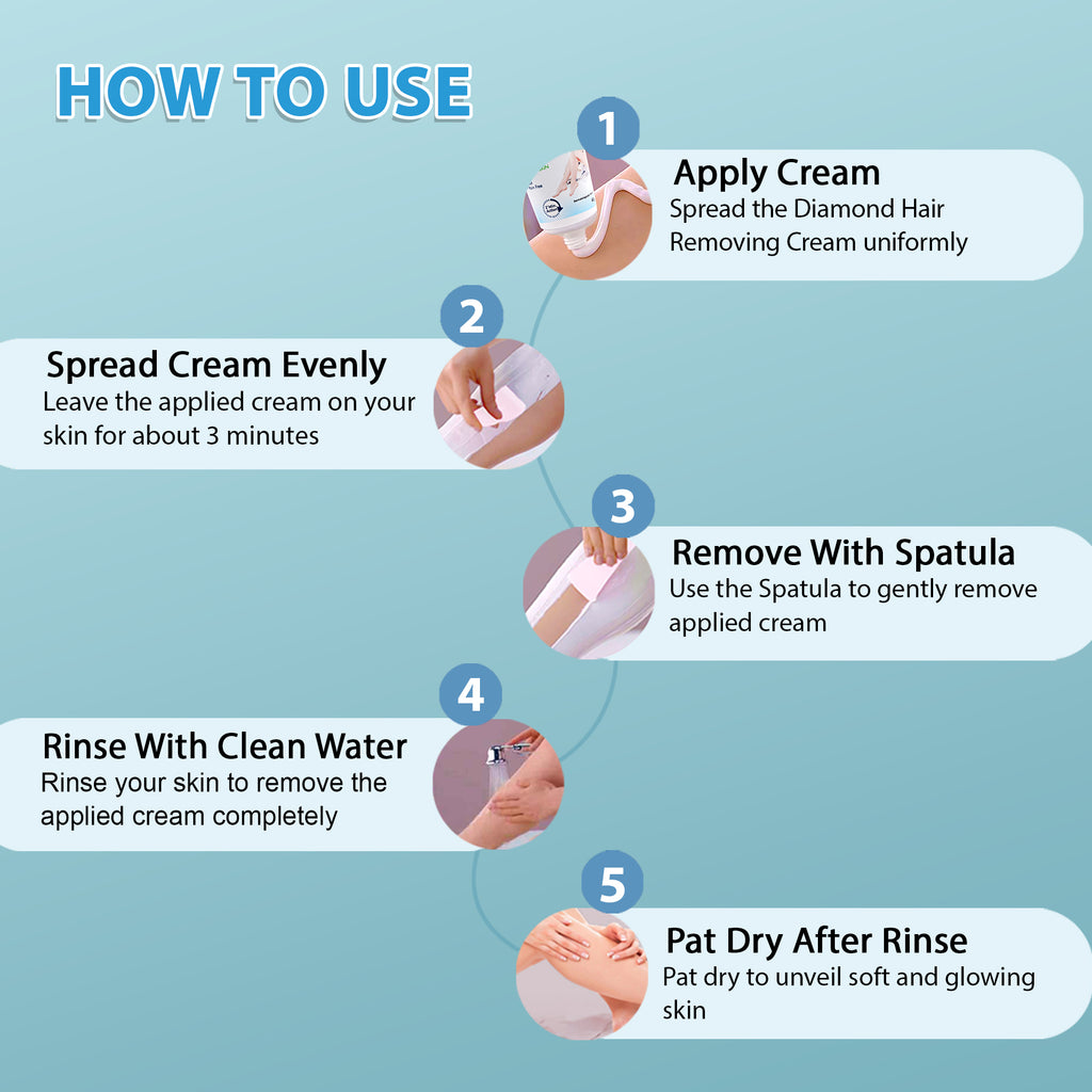 ARYANVEDA DIAMOND HAIR REMOVER CREAM 60GM