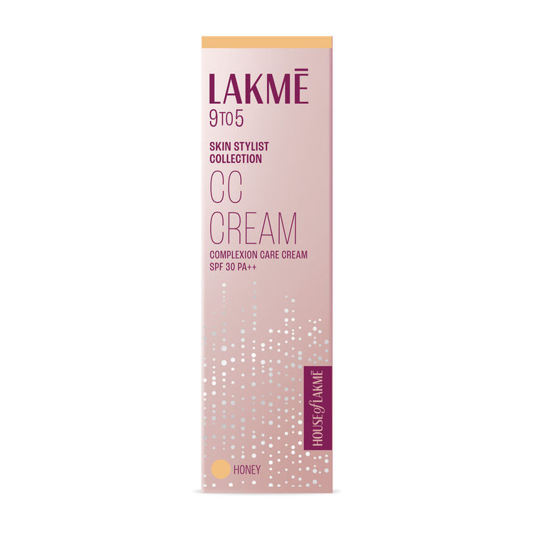 LAKME 9TO5 CC CREAM 02 HONEY 30G