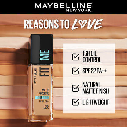 MAYBELLINE FOUNDATION FITME PUMP 128 30 ML