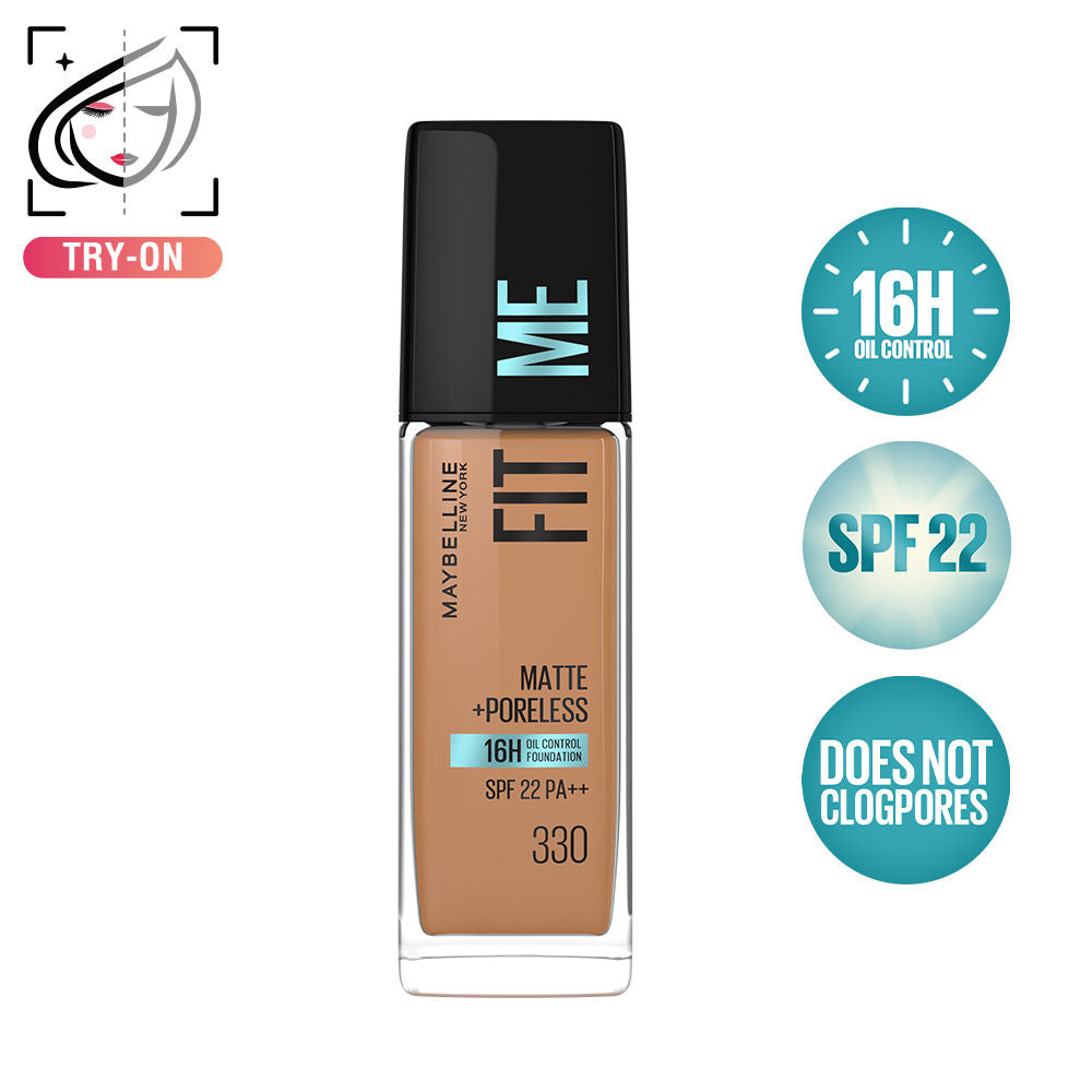 MAYBELLINE FOUNDATION FITME PUMP 330 30 ML