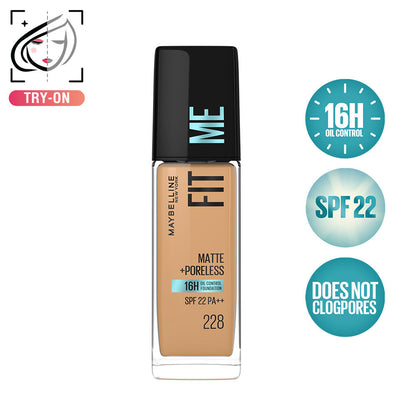 MAYBELLINE FOUNDATION FITME PUMP 228 30 ML