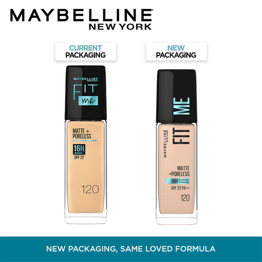 MAYBELLINE FOUNDATION FITME PUMP 120 30 ML