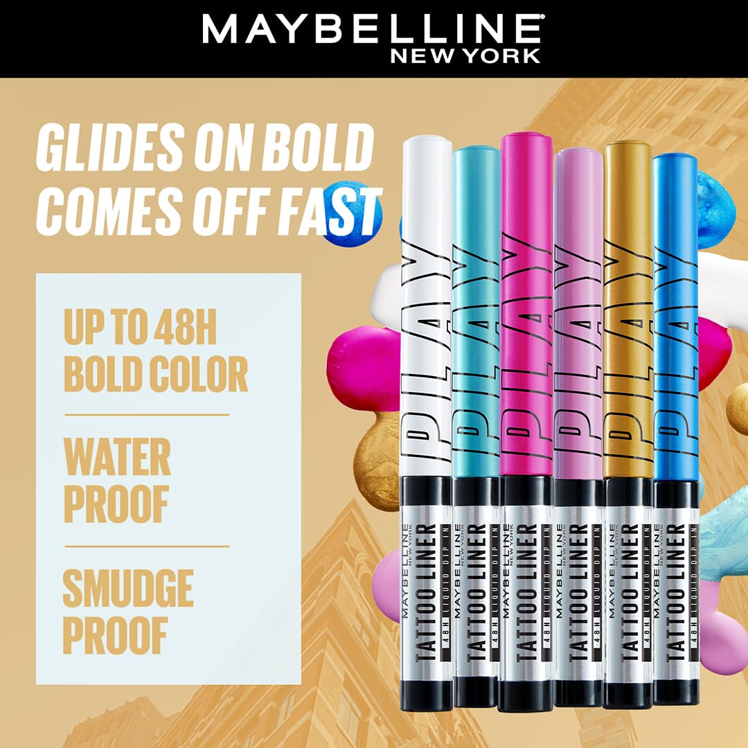 MAYBELLINE TATTOO LINER PLAY DROP AS XGOLD LTLPGOLD