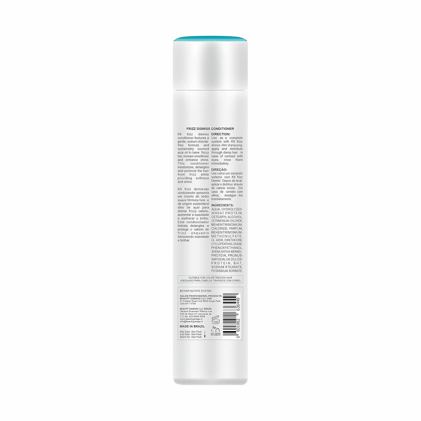 BEAUTY GARAGE K9 FRIZZ CONDITIONER 300ML