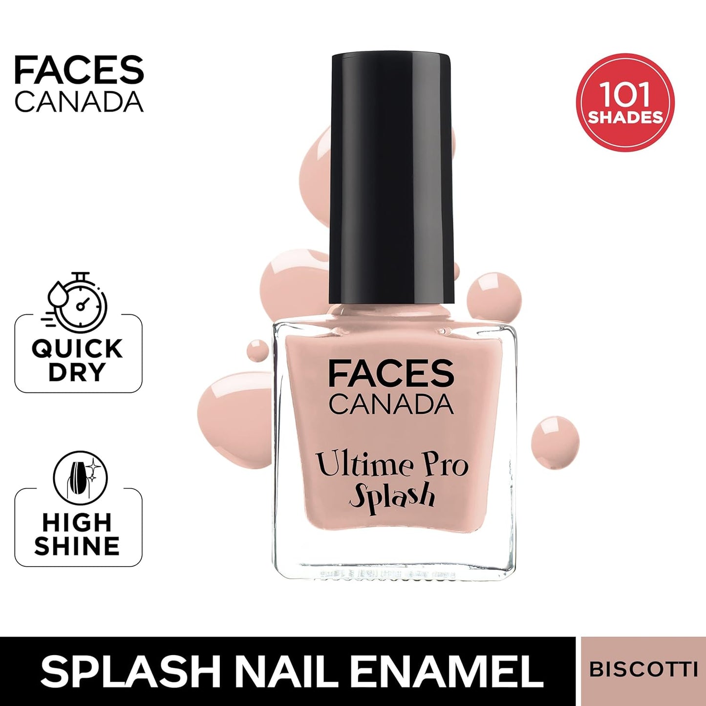 FACES NAIL PAINT 124 BISCOTTI 8 ML