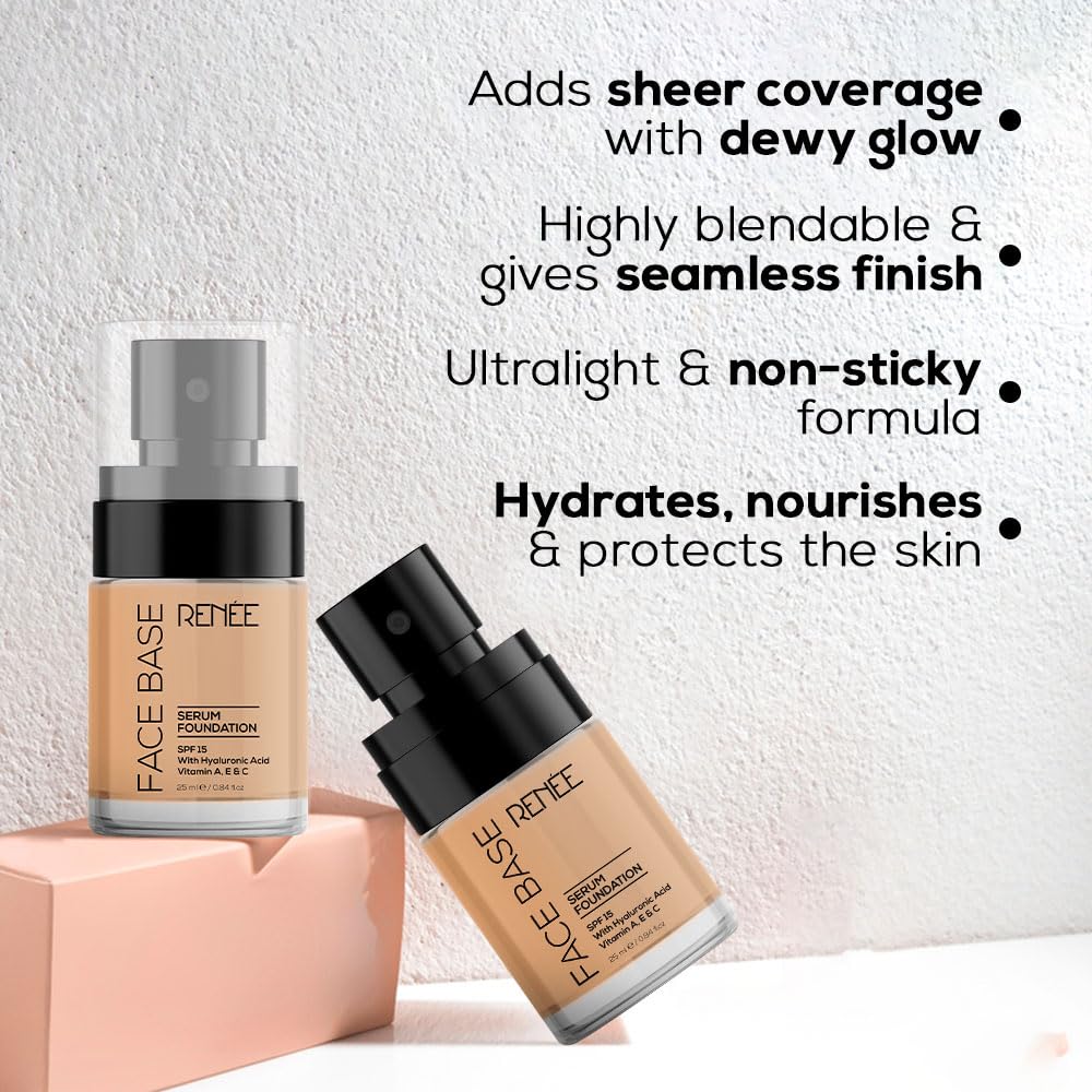 RENEE FACE BASE SERUM FOUNDATION 04 RETRO 25ML