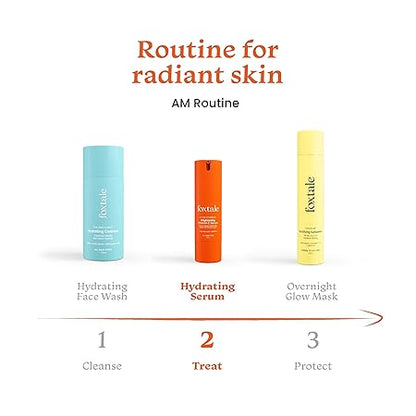 FOXTALE SMOOTH  SAILING AHA BHA EXFOLIATING SERUM 30ML