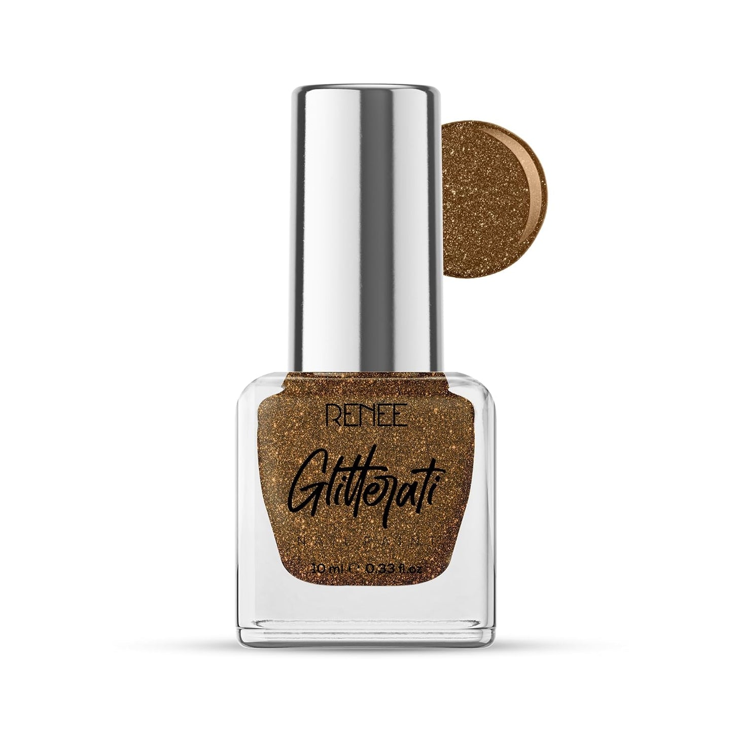 RENEE GLITTERATI NAIL PAINT COPPER BLAZE 10ML