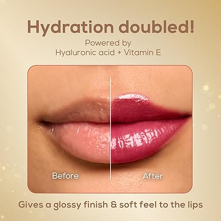 RENEE H2O HYDRATING GLOSSY LIQUID LIPSTICK CHESTNUT DROPS
