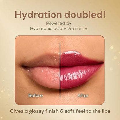 RENEE H2O HYDRATING GLOSSY LIQUID LIPSTICK CHESTNUT DROPS