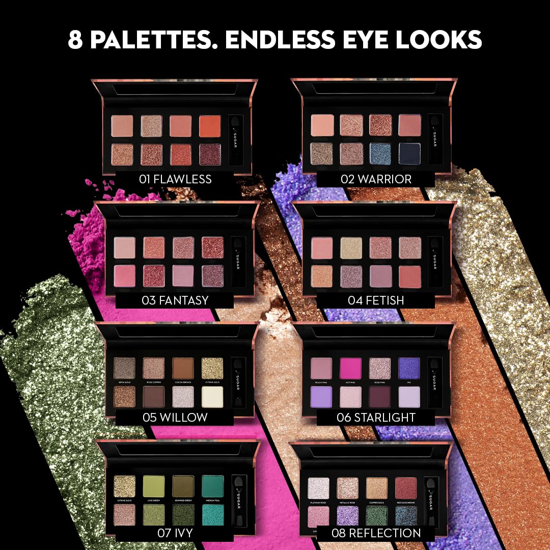 SUGAR EYE SHADOW PALLETE BLEND THE RULES 07 IVY