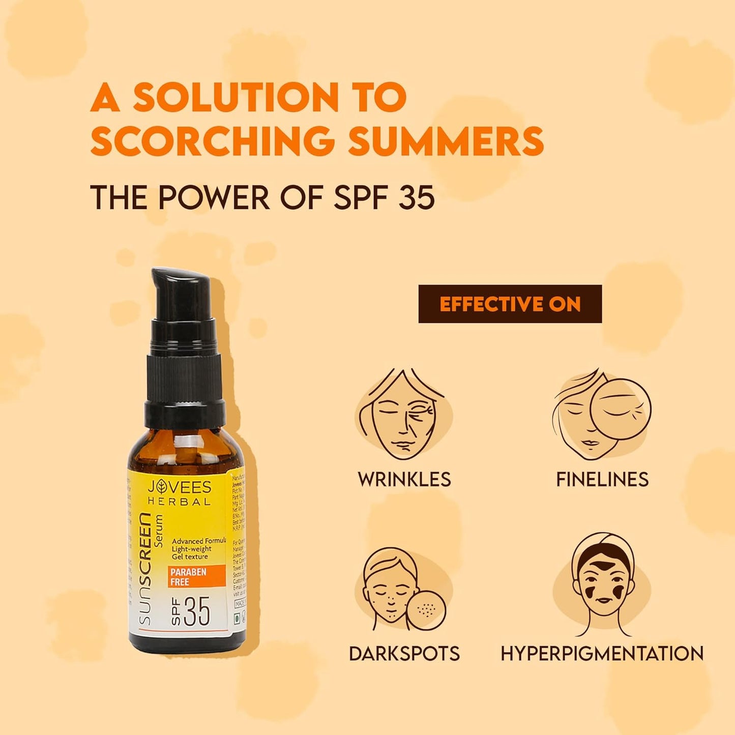 JOVEES SPF 35 SERUM SUN SCREEN