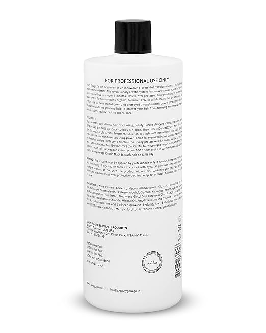 BEAUTY GARAGE KERATIN TREATMENT 100ML