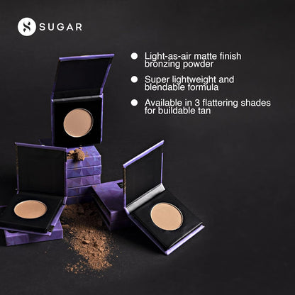 SUGAR BRONZER CONTOUR DE FORCE 01 TAUPE TOPPER 4 G