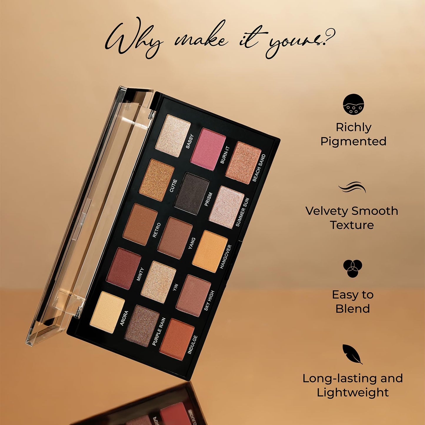 INSIGHT EYESHADOW PALLETE MK 04