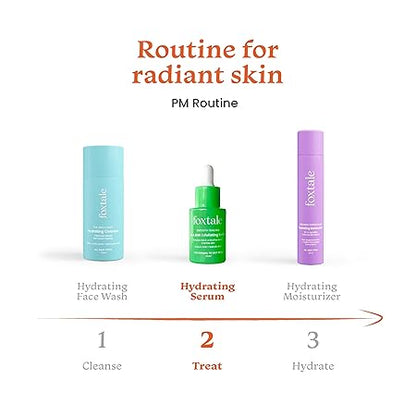 FOXTALE SMOOTH  SAILING AHA BHA EXFOLIATING SERUM 30ML
