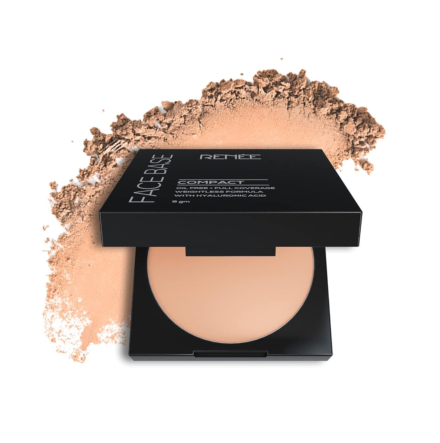 RENEE FACE BASE COMPACT CASHEW BEIGE 9G