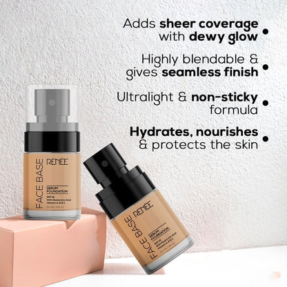 RENEE FACE BASE SERUM FOUNDATION 03 ICONIC 25ML