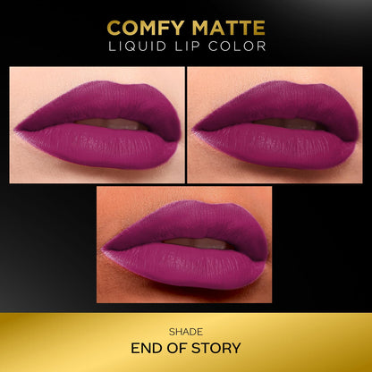 FACES COMFY MATTE LIP COLOR 03 END OF STORY 3.8ML