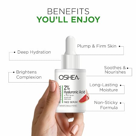 OSHEA PHYTO DERMA 2% HYALURONIC ACID FACE SERUM 30ML