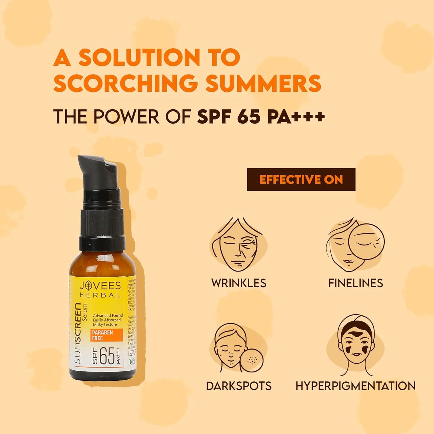 JOVEES SPF 65 SERUM SUN SCREEN