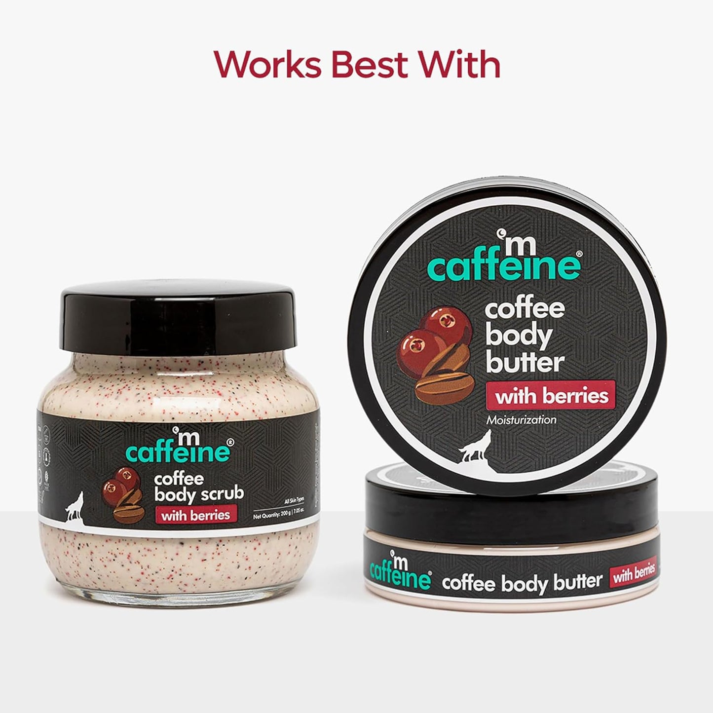 MCAFFEINE BODY SCRUB COFFE WITH BERRIES 200G