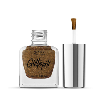 RENEE GLITTERATI NAIL PAINT COPPER BLAZE 10ML