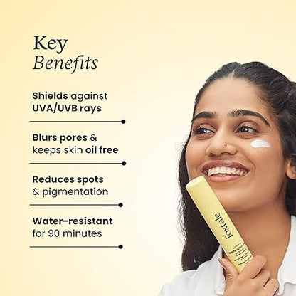 FOXTALE COVER UP MATTIFYING SUNSCREEN SPF 70 PA++++ 50ML