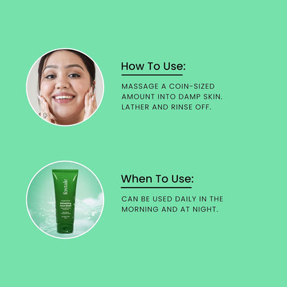 FOXTALE CLEAN SLATE REFRESHING FACE WASH 100ML