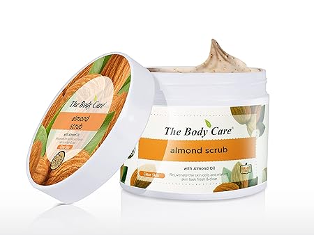 THE BODY CARE SCRUB ALMOND 500 GRM