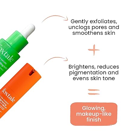FOXTALE SMOOTH  SAILING AHA BHA EXFOLIATING SERUM 30ML