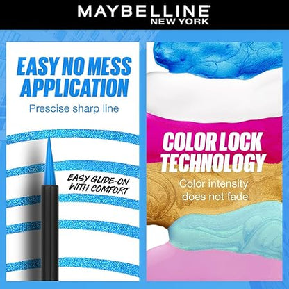 MAYBELLINE EYELINER TATTO PLAY BLUE 2.1ML  LTLPBLUE