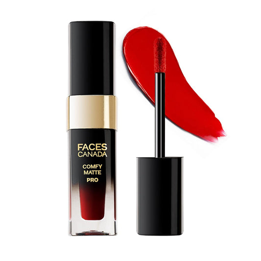 FACES LIPSTICK COMFY MATTE 04 RUBESCENT RED 5.5ML