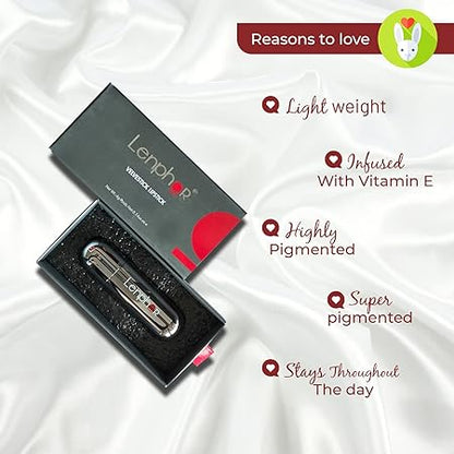 LENPHOR LIPSTICK VELVET 05 PURPLE ORCHID