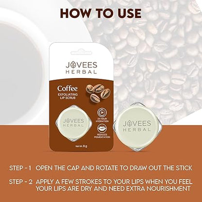 JOVEES COFFEE LIP SCRUB 8GM