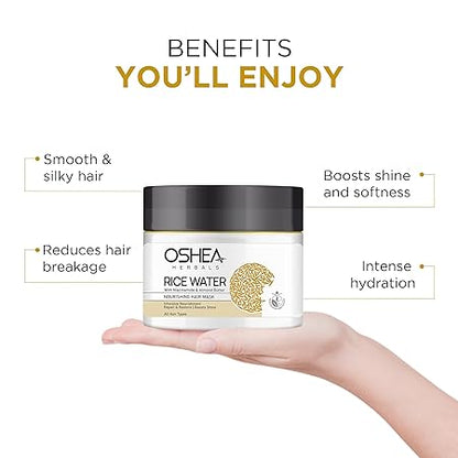 OSHEA RICE WATER NOURHING HAIR MASK 200G