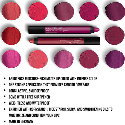 COLORBAR LIP CRAYON MATTE ME 001 PRANK 2.8 G