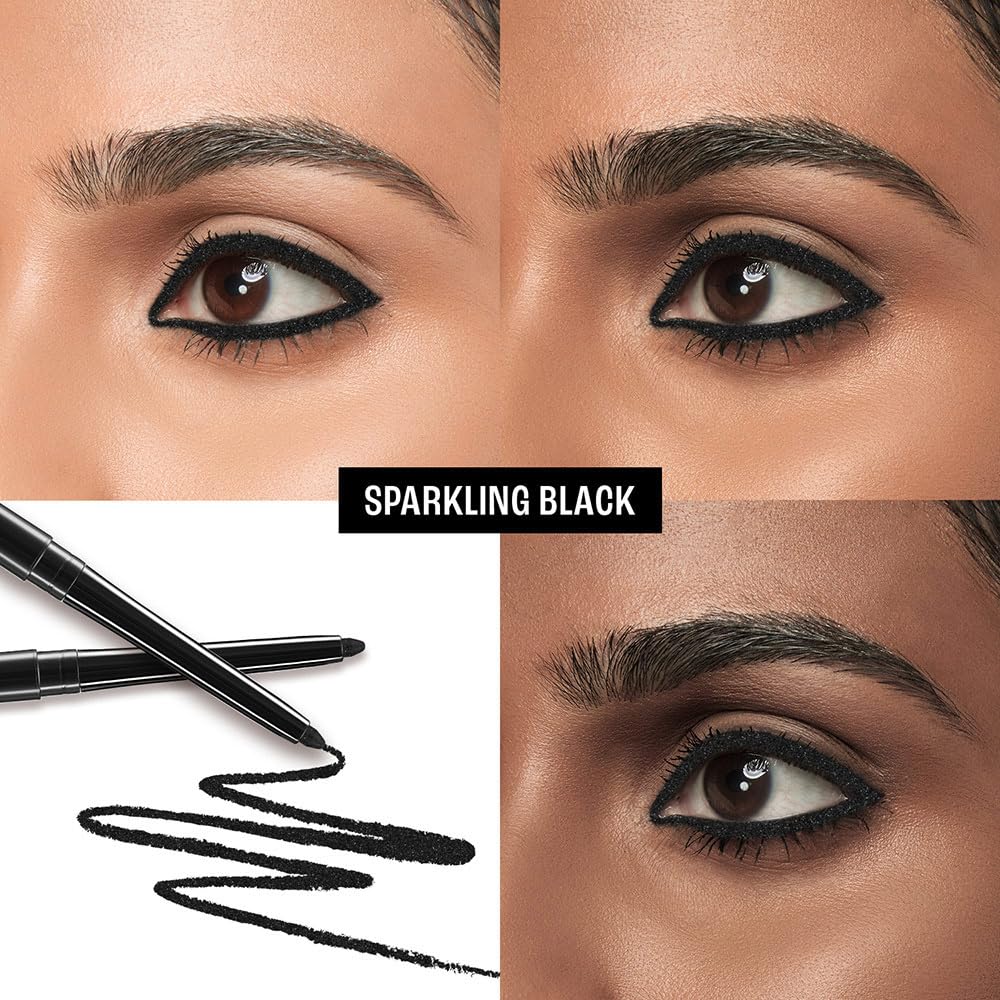 LAKME 9TO5 EYECONIC KHOL SPARKLING BLACK KAJAL 0.35GM