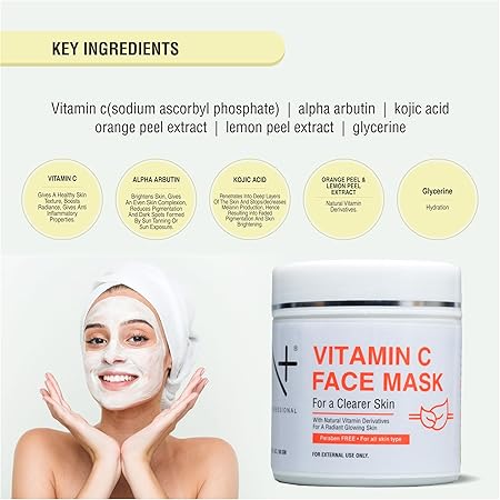 NANDINI N PLUS FACE MASK VITAMIN C 80G