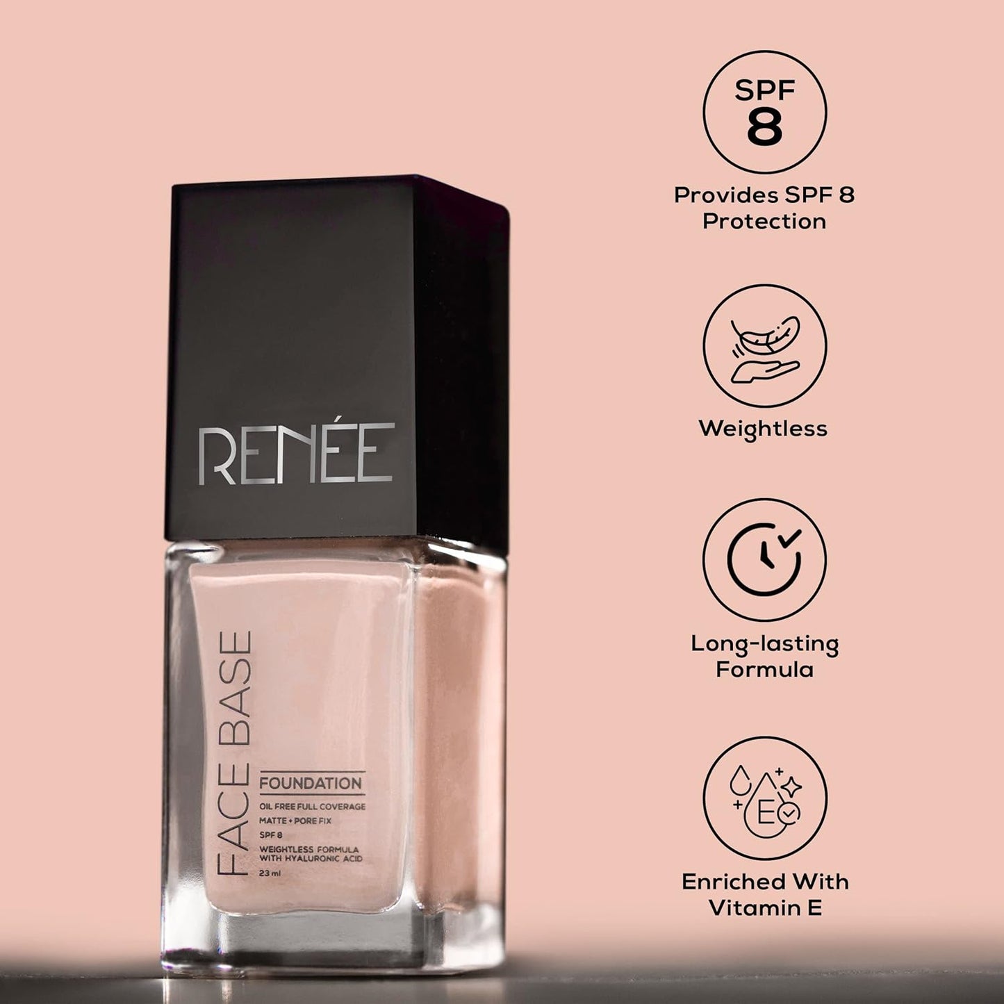 RENEE FACE BASE FOUNDATION FRAPPE 23ML