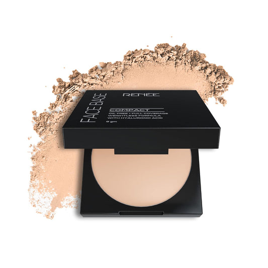 RENEE FACE BASE COMPACT MACADAMIA BEIGE 9G