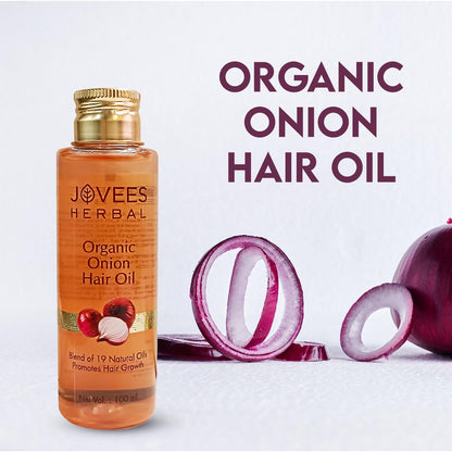 JOVEES ORGANIC ONION HAIR OIL 100ML