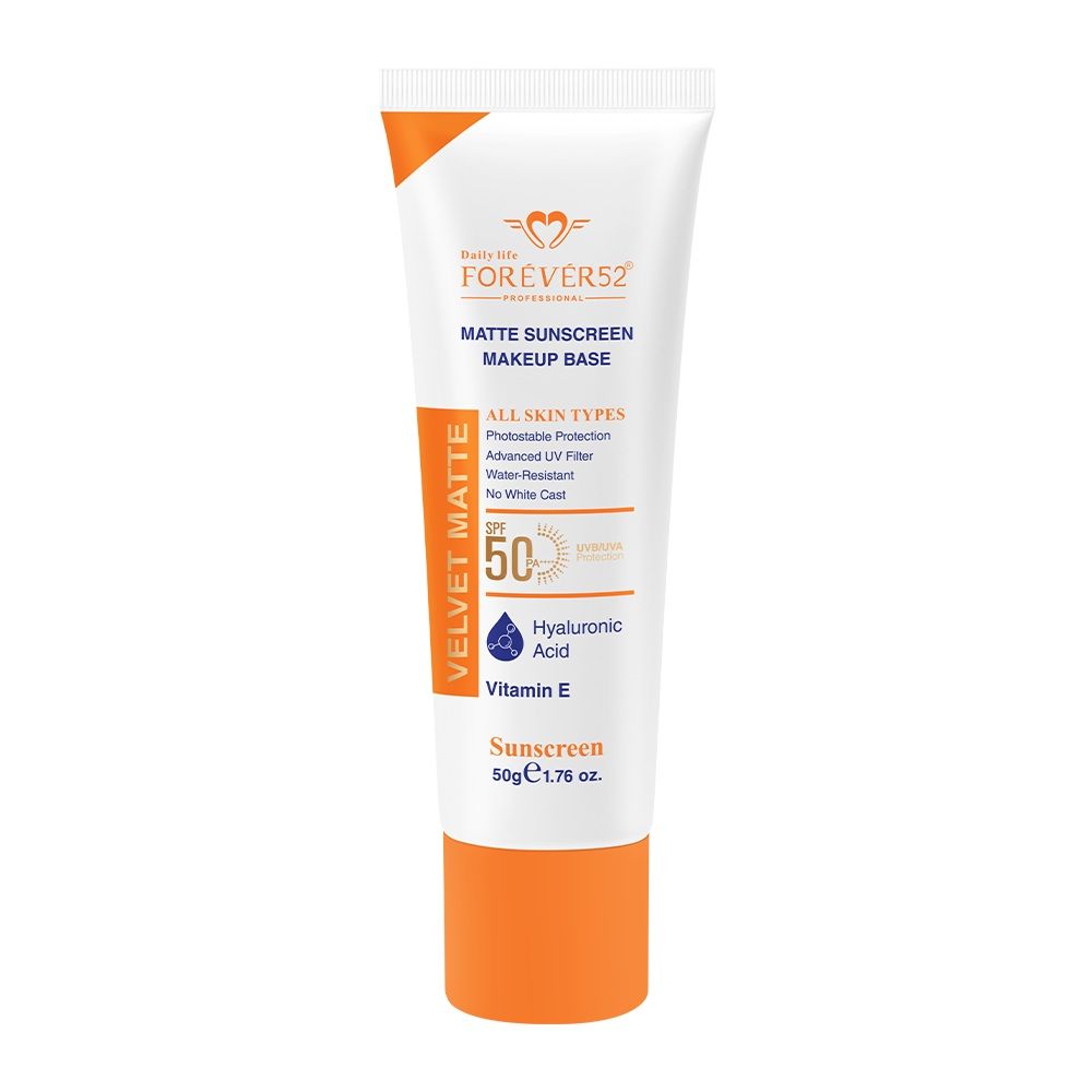 FOREVER 52 VELVET MATTE SUNSCREEN MAKEUP BASE FVS001 50G