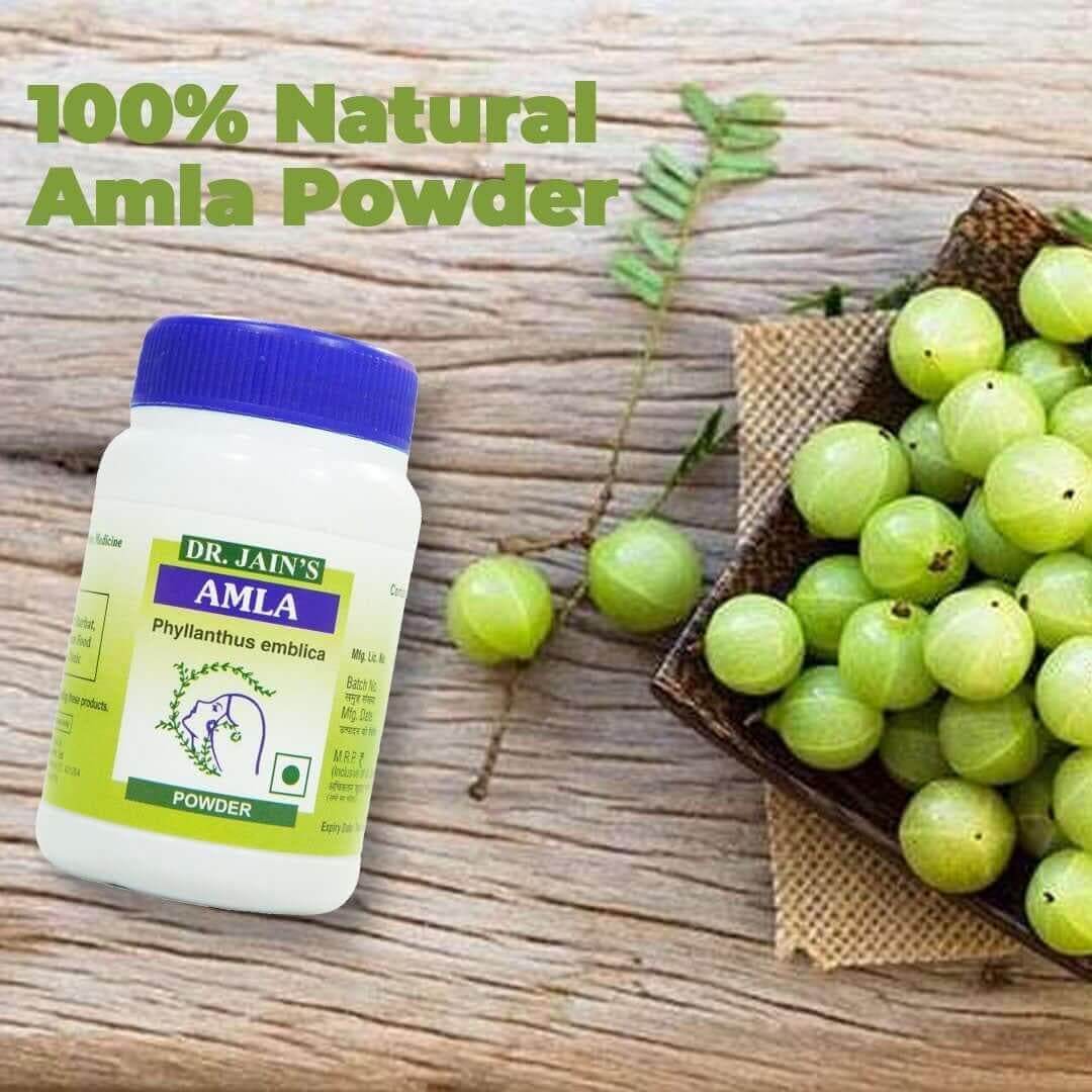 DR JAIN AMLA HERBAL POWDER 50GM