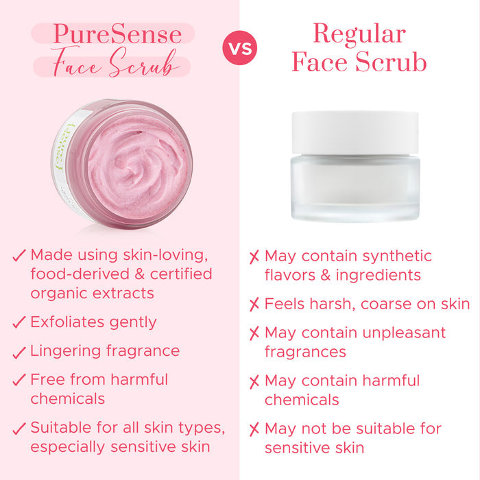 PURE SENSE PINK GAUAVA SCRUB 50G