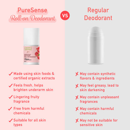 PURE SENSE ROLL ON DEO GRAPEFRUIT